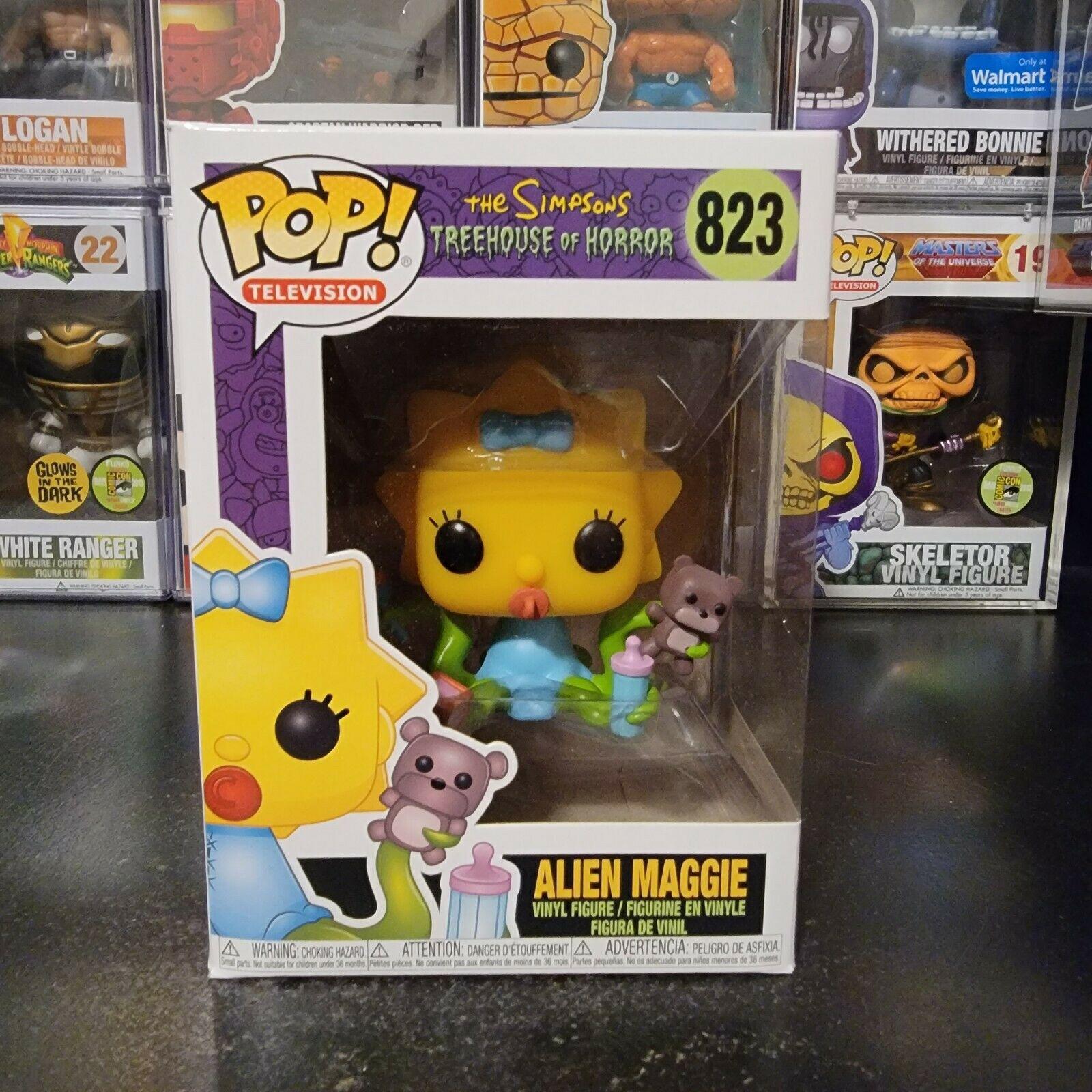 Collectibles Figure Toy Funko The Simpsons Alien Maggie Treehouse