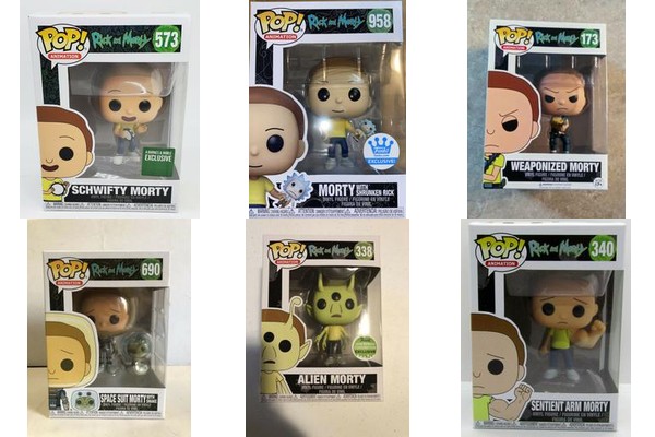 Rick and fashion morty funko pop list