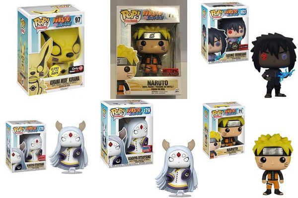 funko pop! Naruto collection rare