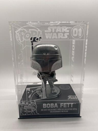 Funko Shop Exclusive Star Wars Die cheapest Cast Chase Boba Fett Funko Pop