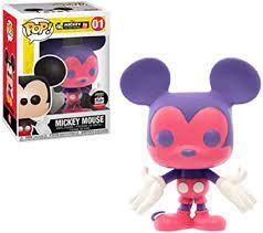 01 Mickey Mouse (Pink Purple) (Funko Shop: The True Original)