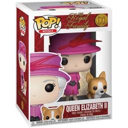 01 Queen Elizabeth II (With Corgi)