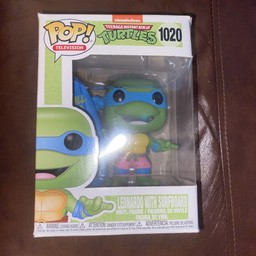 1020 Television TMNT Leonardo Surfboard