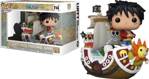 Funko Luffy with Thousand Sunny 114 Rides Excl Pop One Piece(DRM220804)