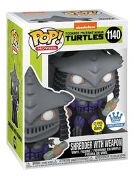 1140 Shredder With Weapon (Glows In The Dark) (Funko Shop)