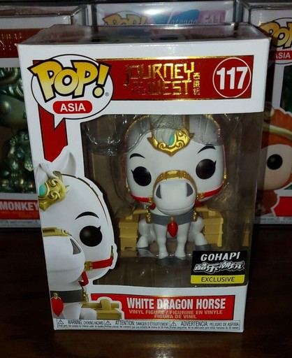 117 White Dragon Horse Gohapi