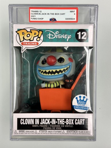 12 Clown In Jack-In-The-Box Cart (Funko Shop)