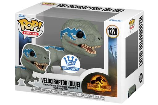 1220 Velociraptor (Blue) (Funko Shop)