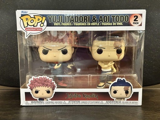 2 Pack Jujutsu Kaisen - Yuji Itadori & Aoi Todo