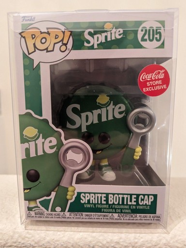 205 Sprite Bottle Cap (Coca Cola Store)