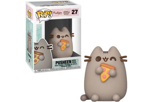 27 Pusheen With Pizza (Common)