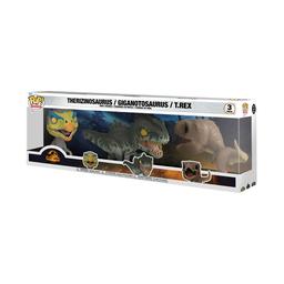 3-Pack Therizinosaurus Giganotosaurus T.Rex