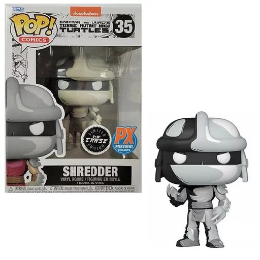 35 Shredder (Black And White Chase) (PX Previews)