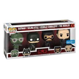 4-Pack Batman Selina Kyle Oswald Cobblepot The Riddler (Walmart)