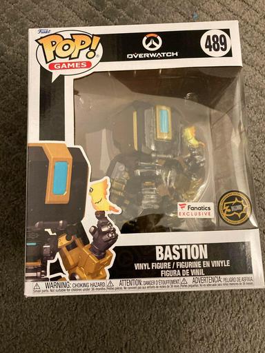  Funko Pop! Super: Blizzard 30th Anniversary Overwatch Bastion # 489 - Exclusive Collectible Vinyl Figure : Toys & Games