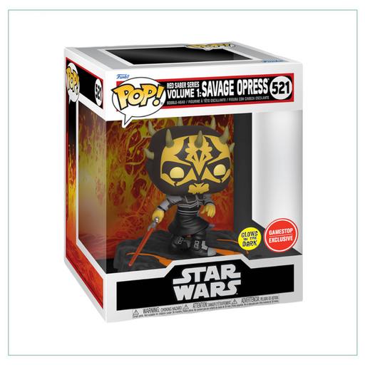 521 Red Saber Series Volume 1: Savage Opress (Glows In The Dark) (GameStop)