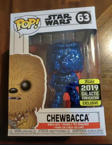63 Chewbacca (Blue Chrome) (Galactic Convention 2019)