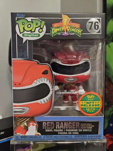 76 Red Ranger Dragon Dagger (Digital NFT) (Mighty Morphin Power Rangers)