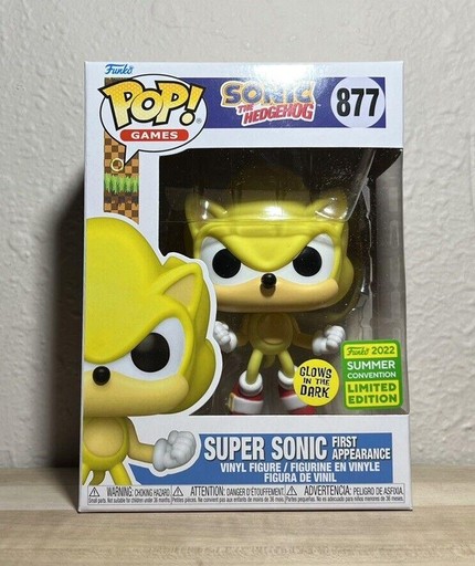 877 Super Sonic First Appearance (Glows In The Dark) (SDCC 2022)