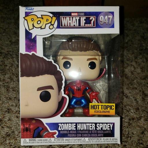 zombie hunter spidey funko