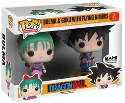 2-Pack Bulma & Goku With Flying Nimbus (BAM!)