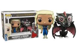 2-Pack Daenerys & Drogon (Metallic)