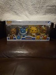 Eevee, Vaporeon, Jolteon & Flareon (Pokemon) (4-Pack)
