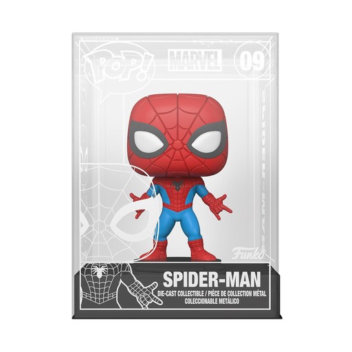 09 Spider Man (Die Cast) (Common) (Funko Shop)