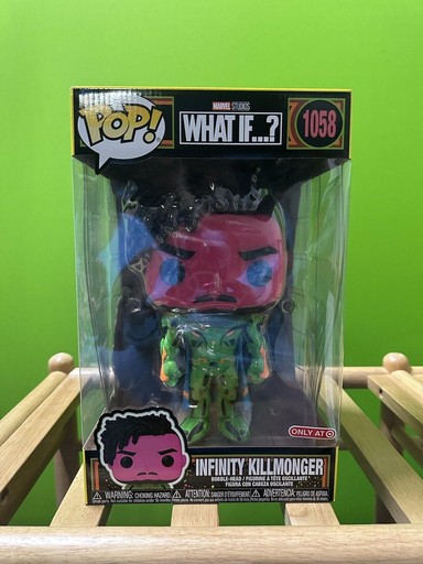 1058 Infinity Killmonger (Black Light) (10 Inch) (Target)
