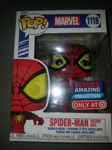 1118 Spider Man Oscorp Suit Beyond Amazing (Target)
