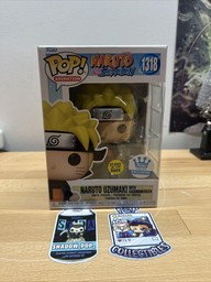 1318 Naruto Uzumaki (Glows In The Dark) (Funko Shop)