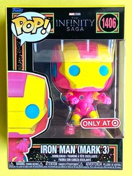 1406 Iron Man Mark 3 (Black Light) (Target)