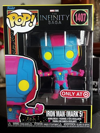 1407 Iron Man Mark 5 (Black Light) (Target)