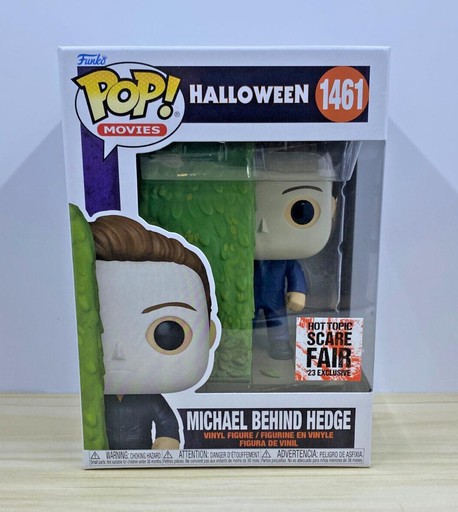 1461 Michael Behind Hedge (Scare Fair 2023)