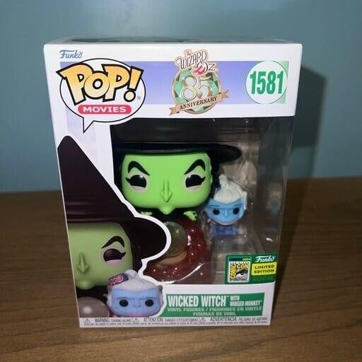 1581 Wicked Witch With Winged Monkey (SDCC 2024) (Official Sticker)