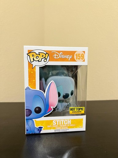 159 Stitch (Flocked) (Hot Topic)