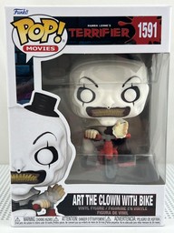 1591 Art The Clown With Bike