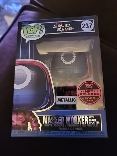 237 Masked Worker With Blood Splatter