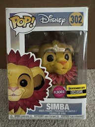302 Simba (Flocked) (Entertainment Earth)