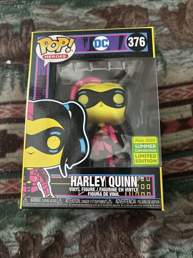 376 Harley Quinn (Black Light) (Summer Convention 2022)