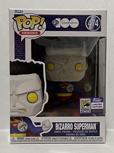 474 Bizarro Superman (SDCC) Official Sticker