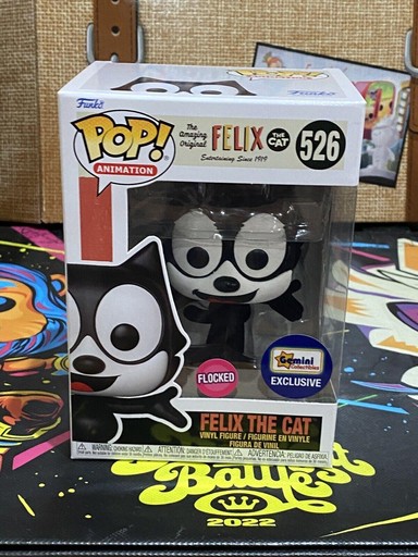 526 Felix The Cat (Flocked) (Gemini)
