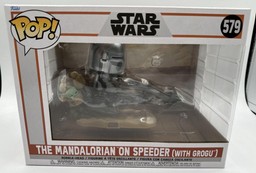 579 The Mandalorian On Speeder With Grogu (Funko Shop)
