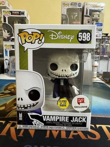 598 Vampire Jack Skellington (Glows In The Dark) (Walgreens)