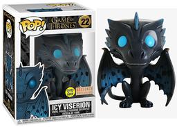 22 Icy Viserion (Glows In The Dark) (BoxLunch)