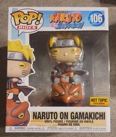 Naruto on Gamakichi (Naruto Shippuden)