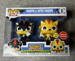 Shadow & Super Shadow (Sonic The Hedgehog) (Glow In The Dark) (2-Pack)