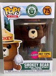Smokey Bear (Flocked) (Hot Topic)