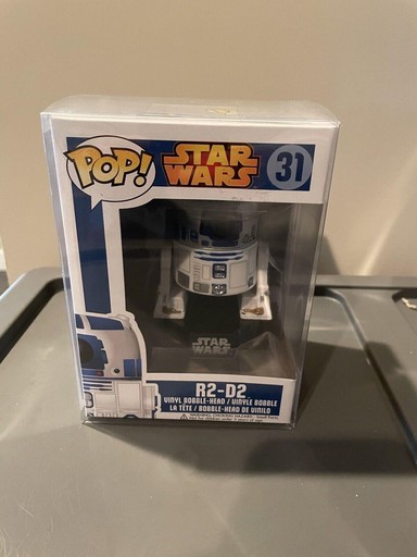 31 R2 D2 Large Font Blue Box
