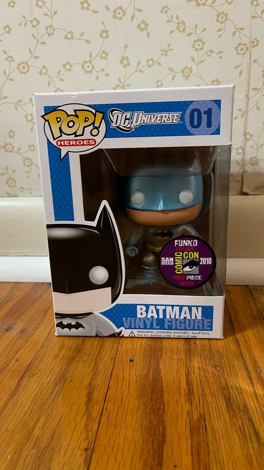 funko pop batman metallic